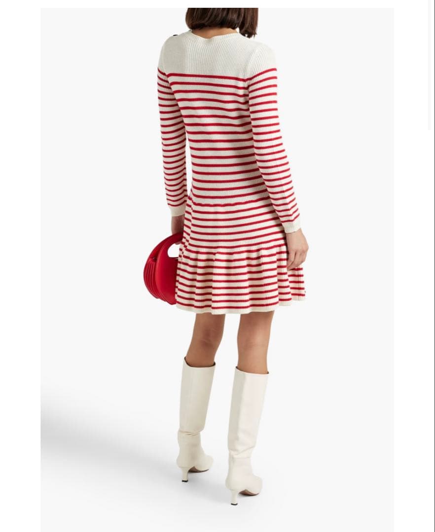 RED VALENTINO ニットウール　ワンピースS