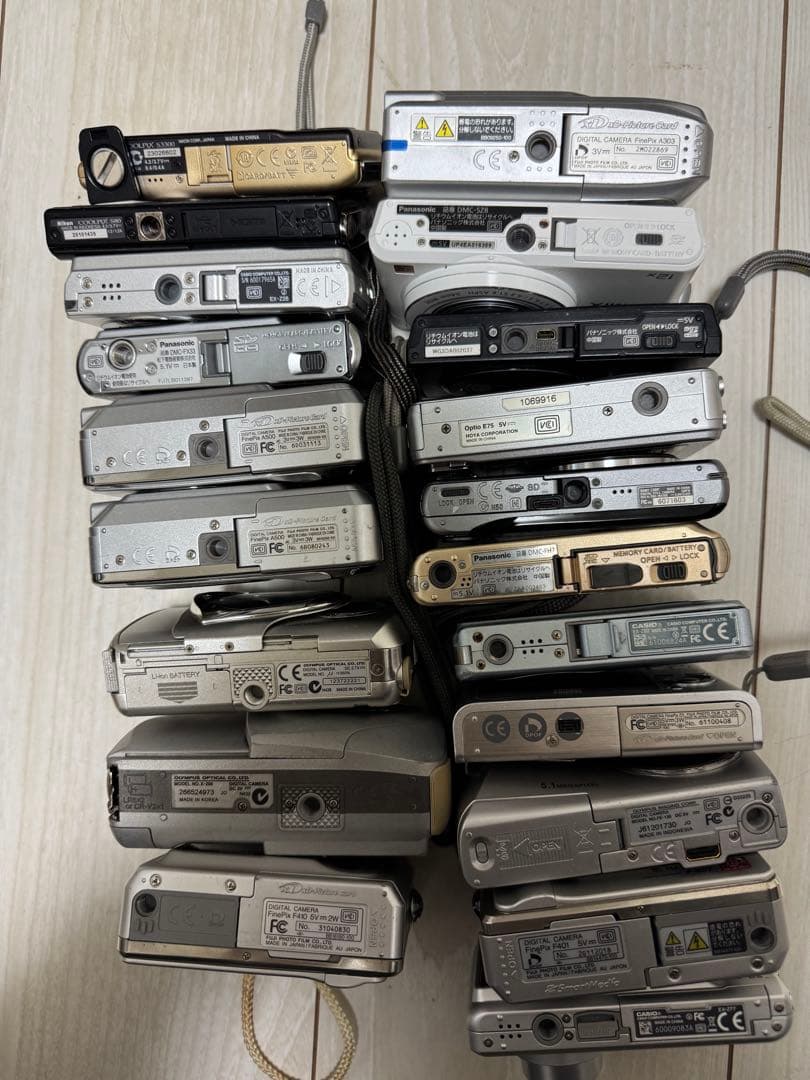デジタルカメラ　20点セット(未確認) (ジャンク品)