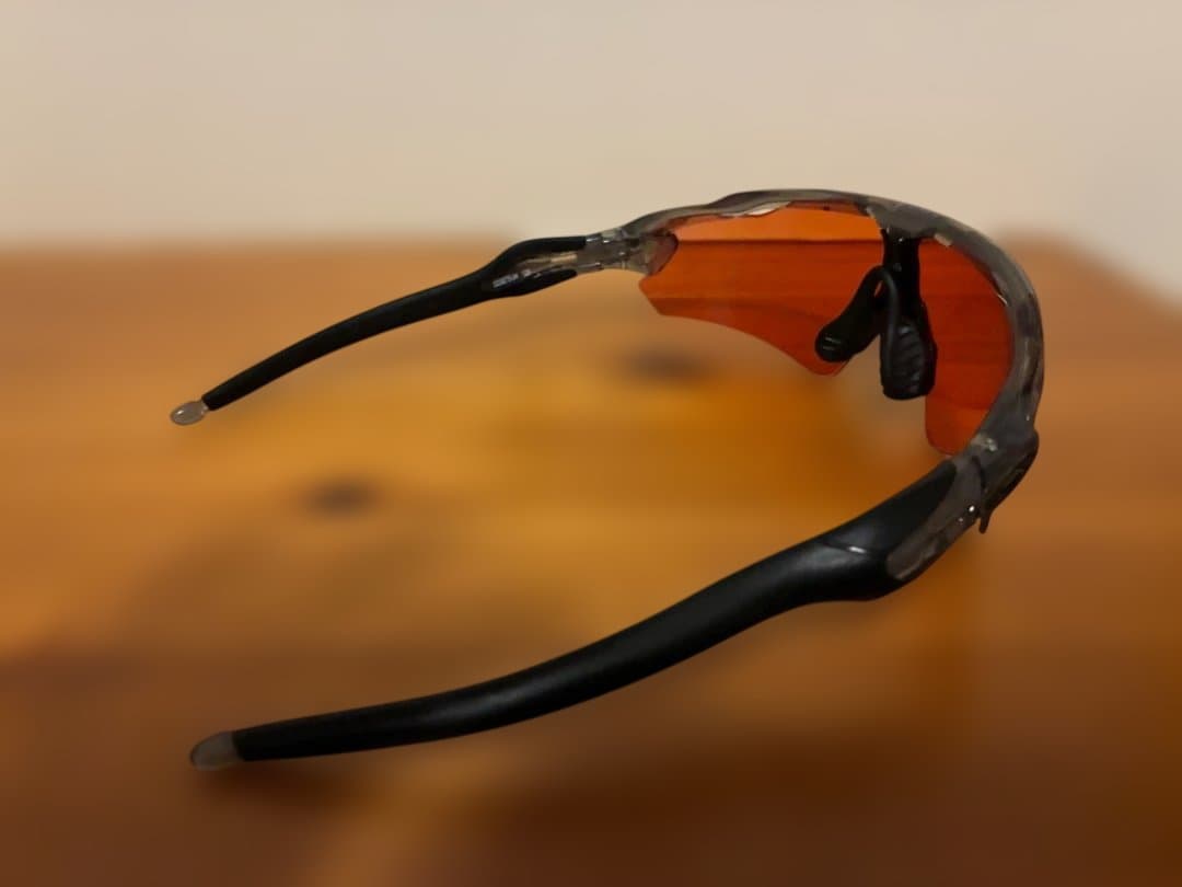 Oakley スポーツサングラス オレンジレンズ