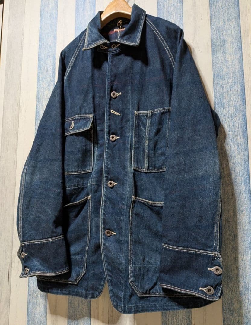 KAPITAL ネップライニングデニムCACTUSカバーオール Lサイズ