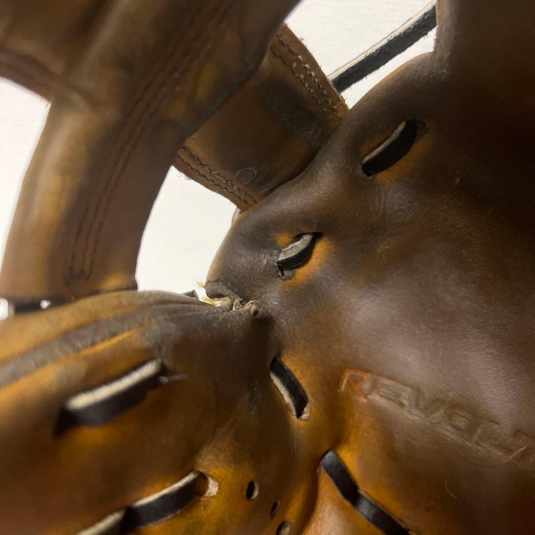 867 ミツワタイガー レボルタイガー 型抜群 即戦力 硬式 内野手用グローブ