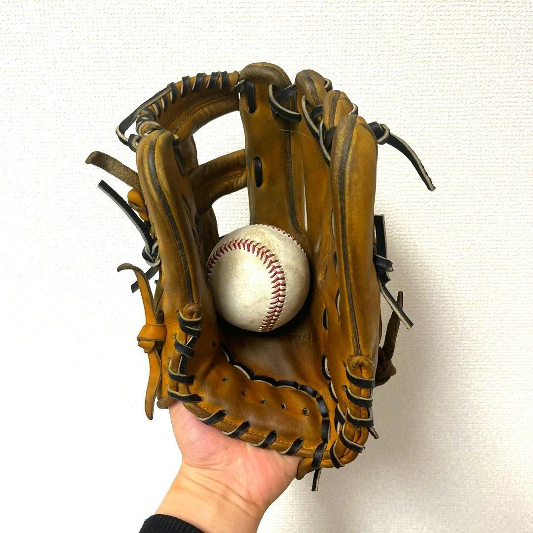 867 ミツワタイガー レボルタイガー 型抜群 即戦力 硬式 内野手用グローブ