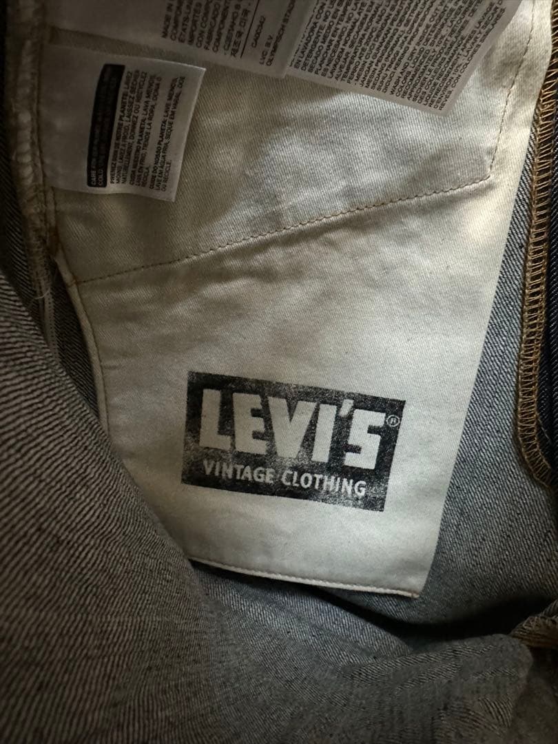 リーバイス LVC 米国製 501XX 1947 リジット　W32 L32