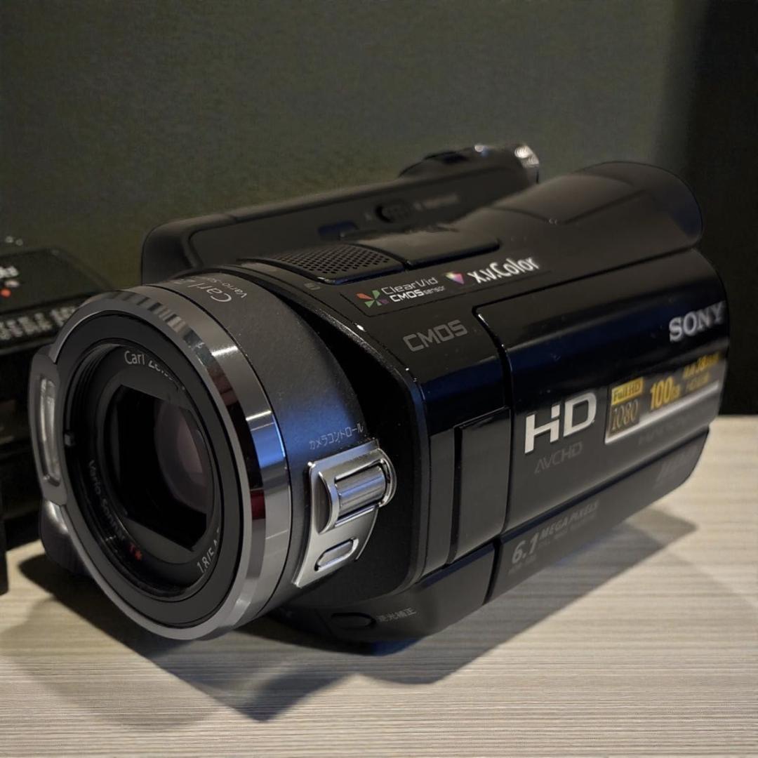 【美品】 SONY ハンディカム HDR-SR8 ブラック
