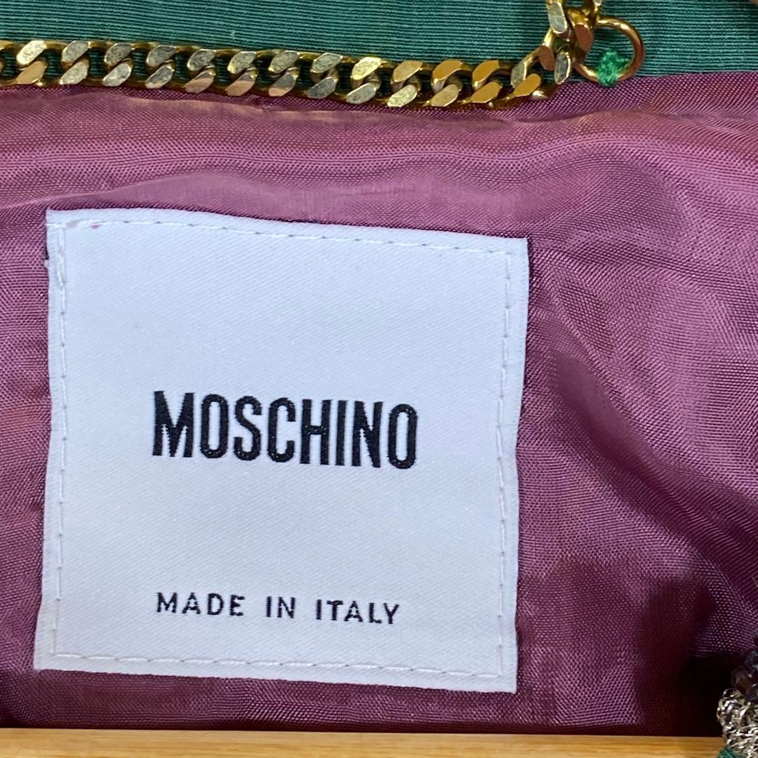 『MOSCHINO』モスキーノ (38) ビジュー テーラードジャケット