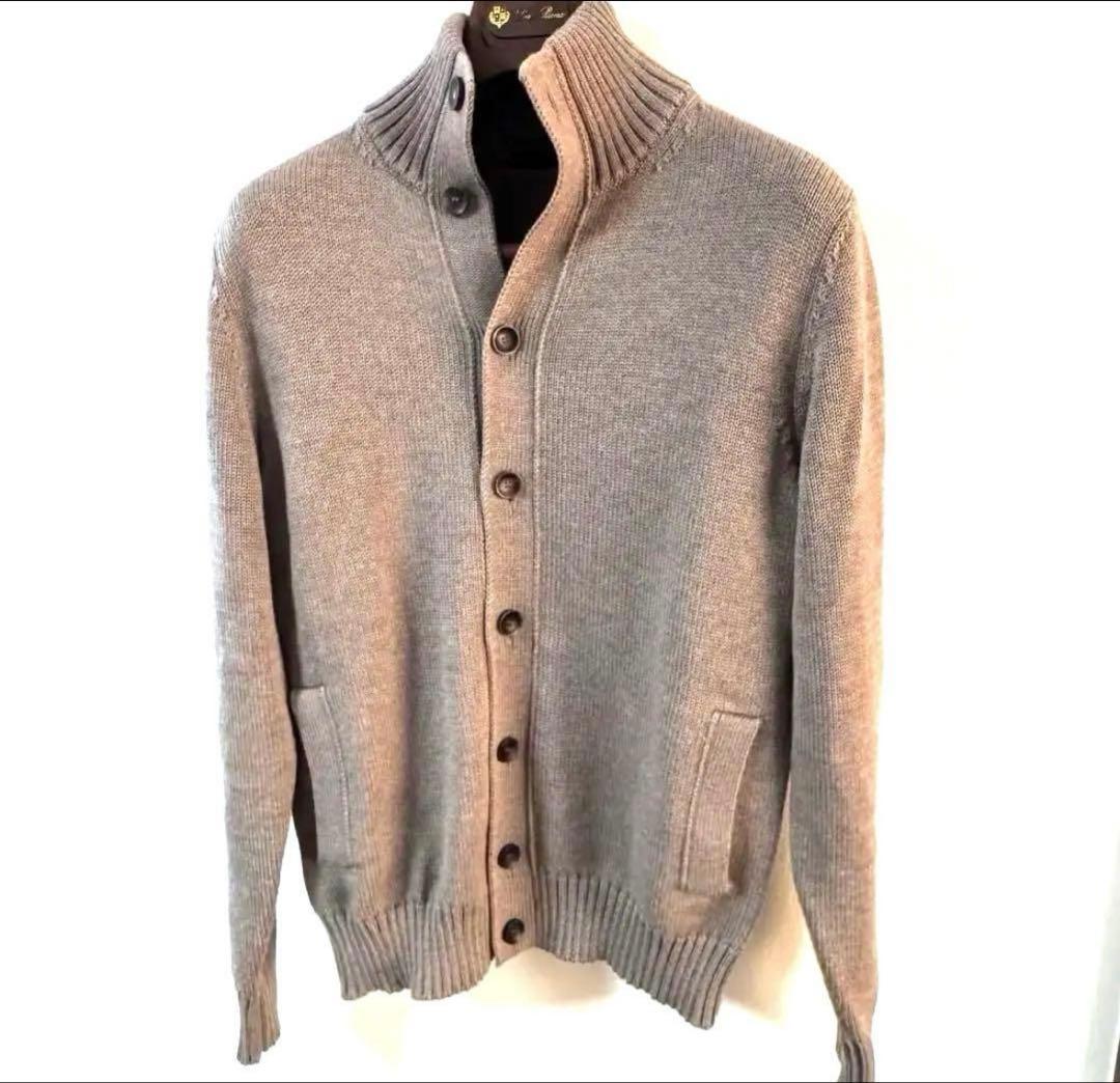 TAKIGAMI BASE　新品ザノーネ　キョート48 グレージュ ニット