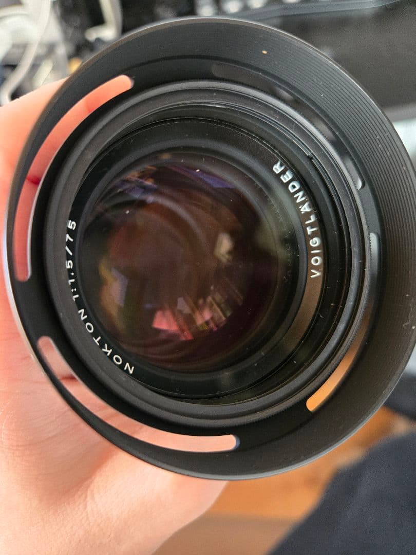 レンズ(単焦点) Voigtlander Nokton 75mm F1.5 VintageLine