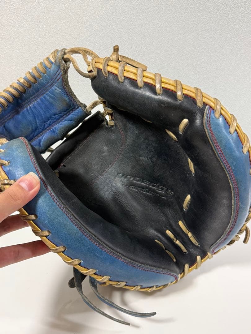 SSK 軟式グローブ 青/黒