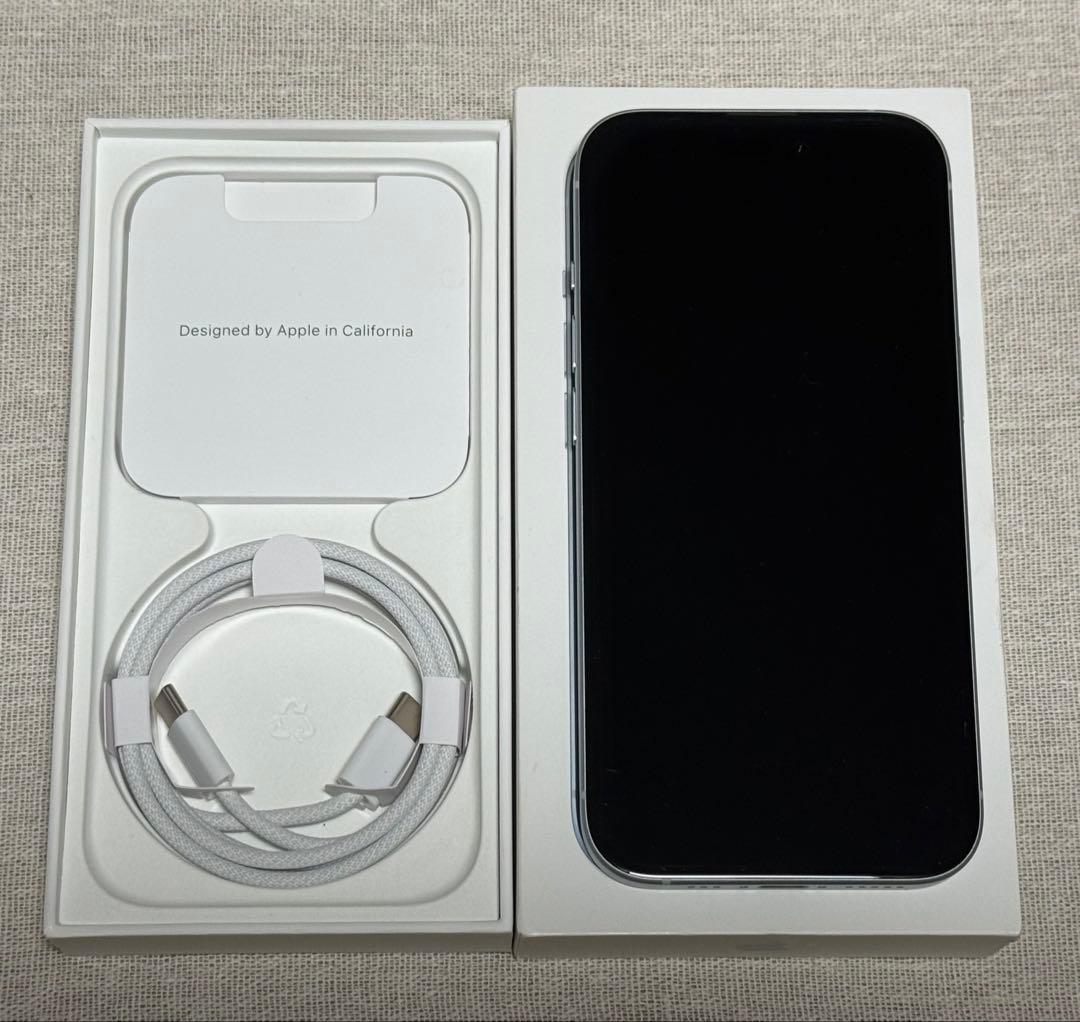 Apple iPhone 15 ブルー128GB