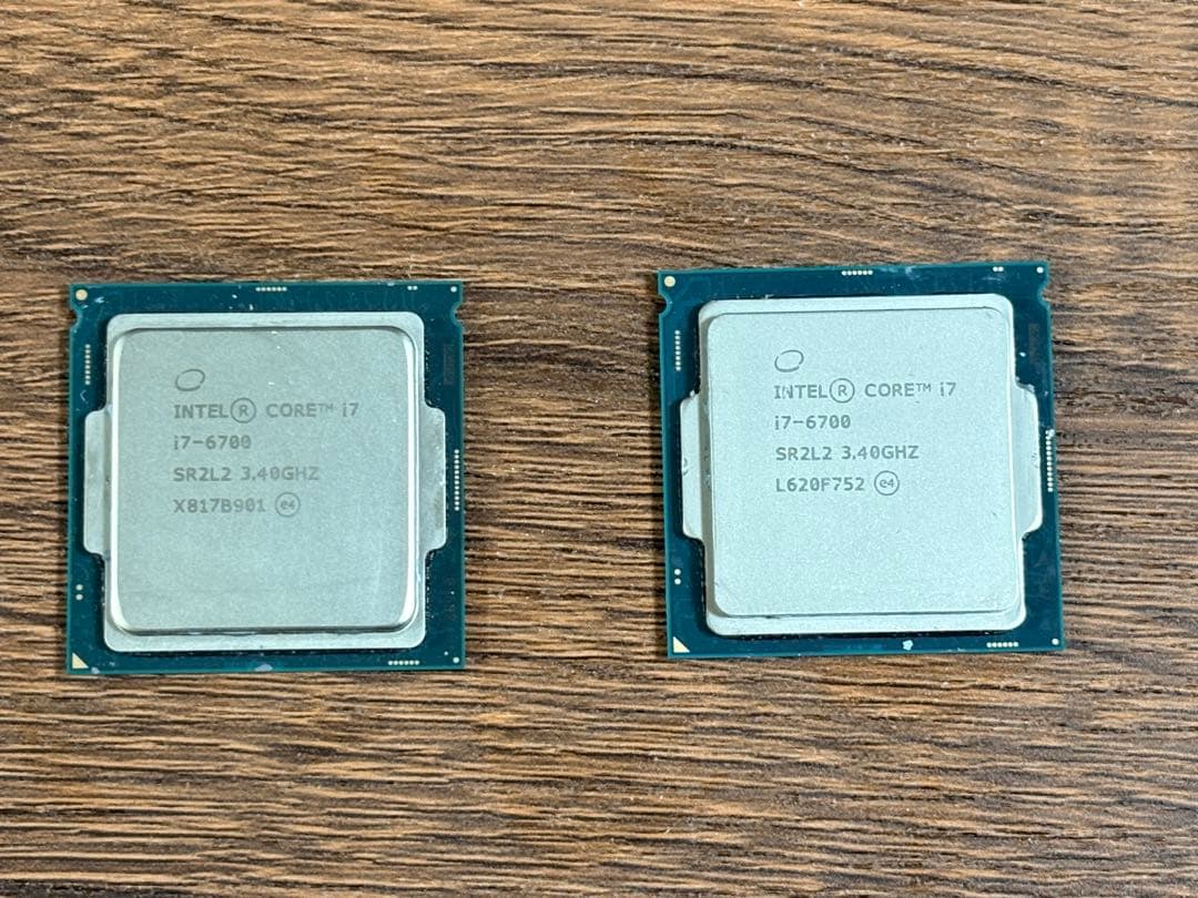 CPU Intel Core i7-6700 CPU 3.40GHz