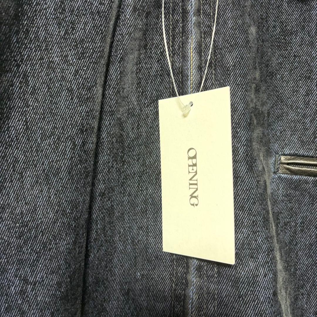 ASTRONOMY OPENING ACT レザー デニム ボア ジャケット L