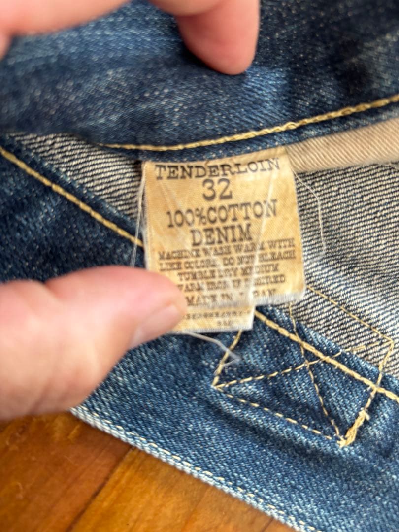 テンダーロイン　tenderloin デニム　32