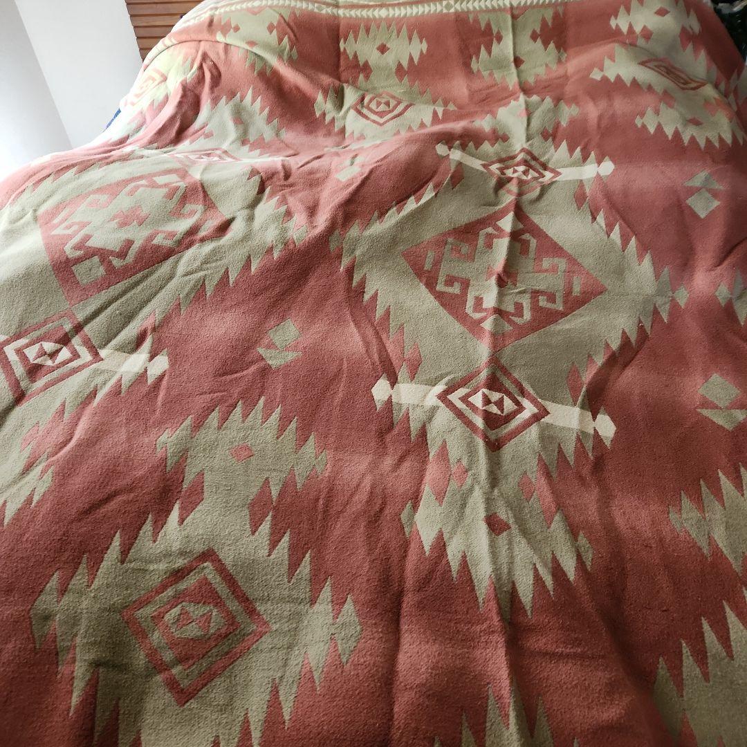 RALPHLAUREN  NATIVE大判コットンブランケット