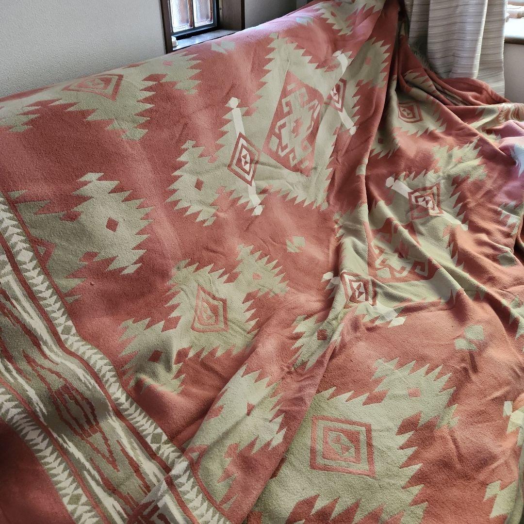 RALPHLAUREN  NATIVE大判コットンブランケット