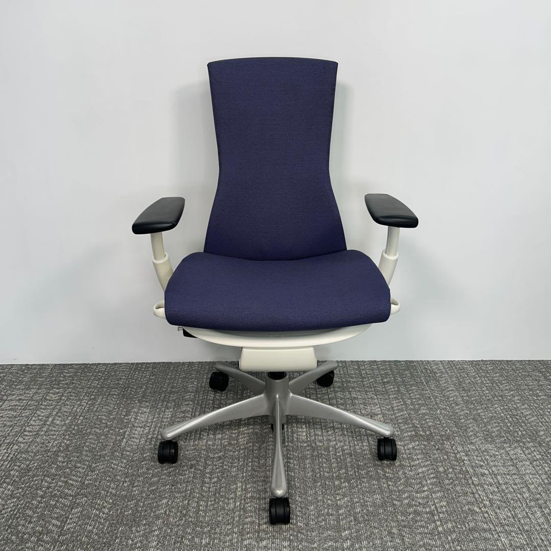 C エンボディチェア 最高級 ハーマンミラー グレー ホワイト Embody