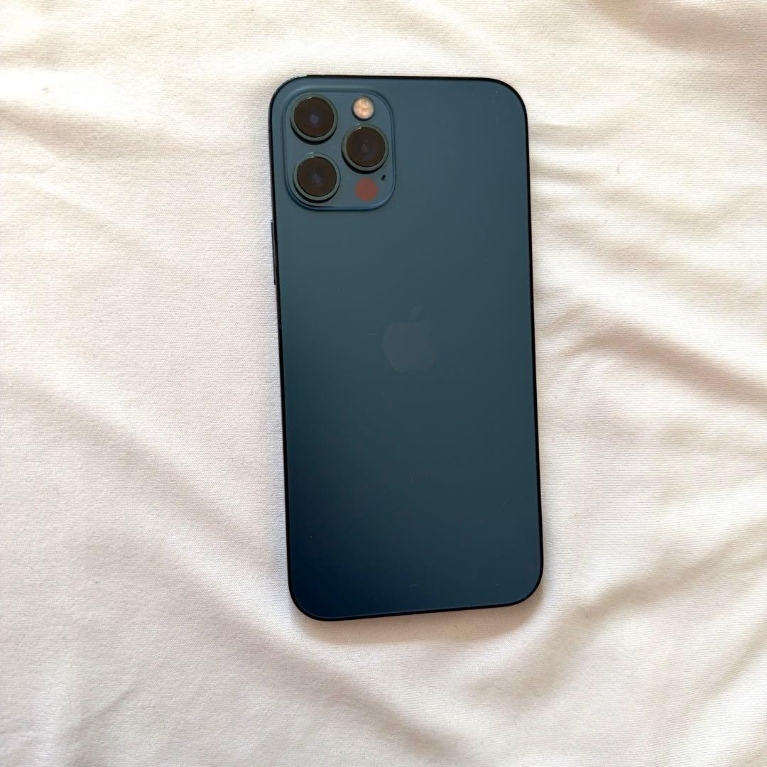Apple iPhone 12 Promax 128GB パシフィックブルー本体