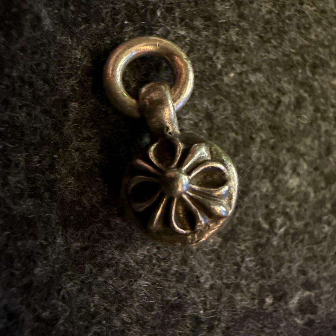 ウ*ん様 クロムハーツクロスボールチャーム　シルバー925