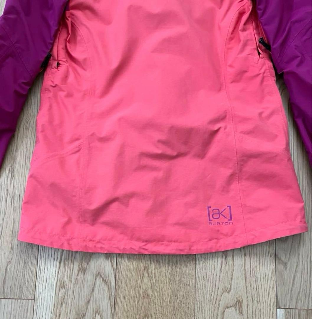AK Burton スノーボードジャケット GORETEX サーモンピンク M