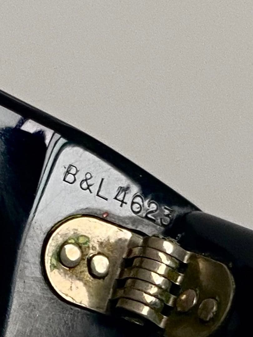 R*h様 Bausch Lomb ボシュロム　レイバン　60sブラック46-23