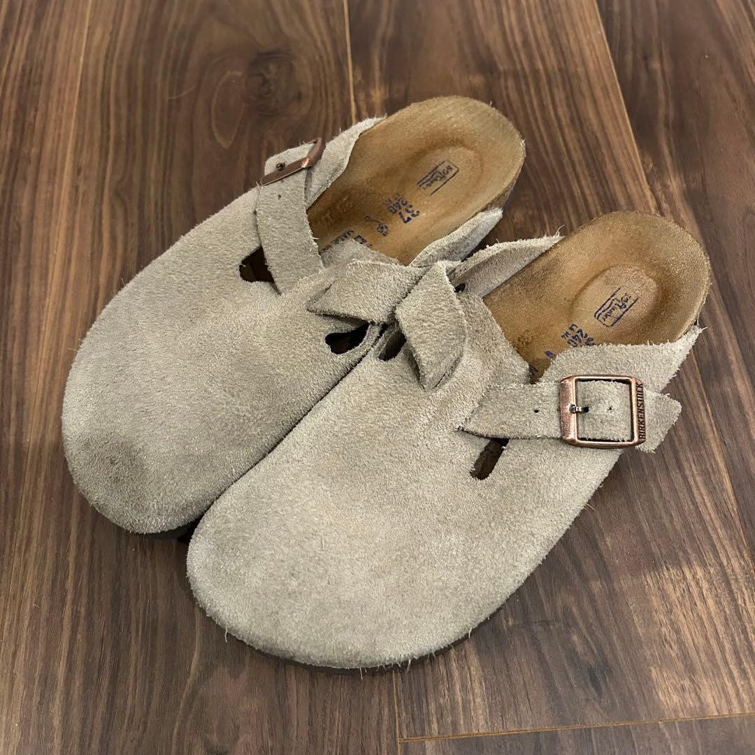 birkenstock ボストン　トープ size 37 24cm