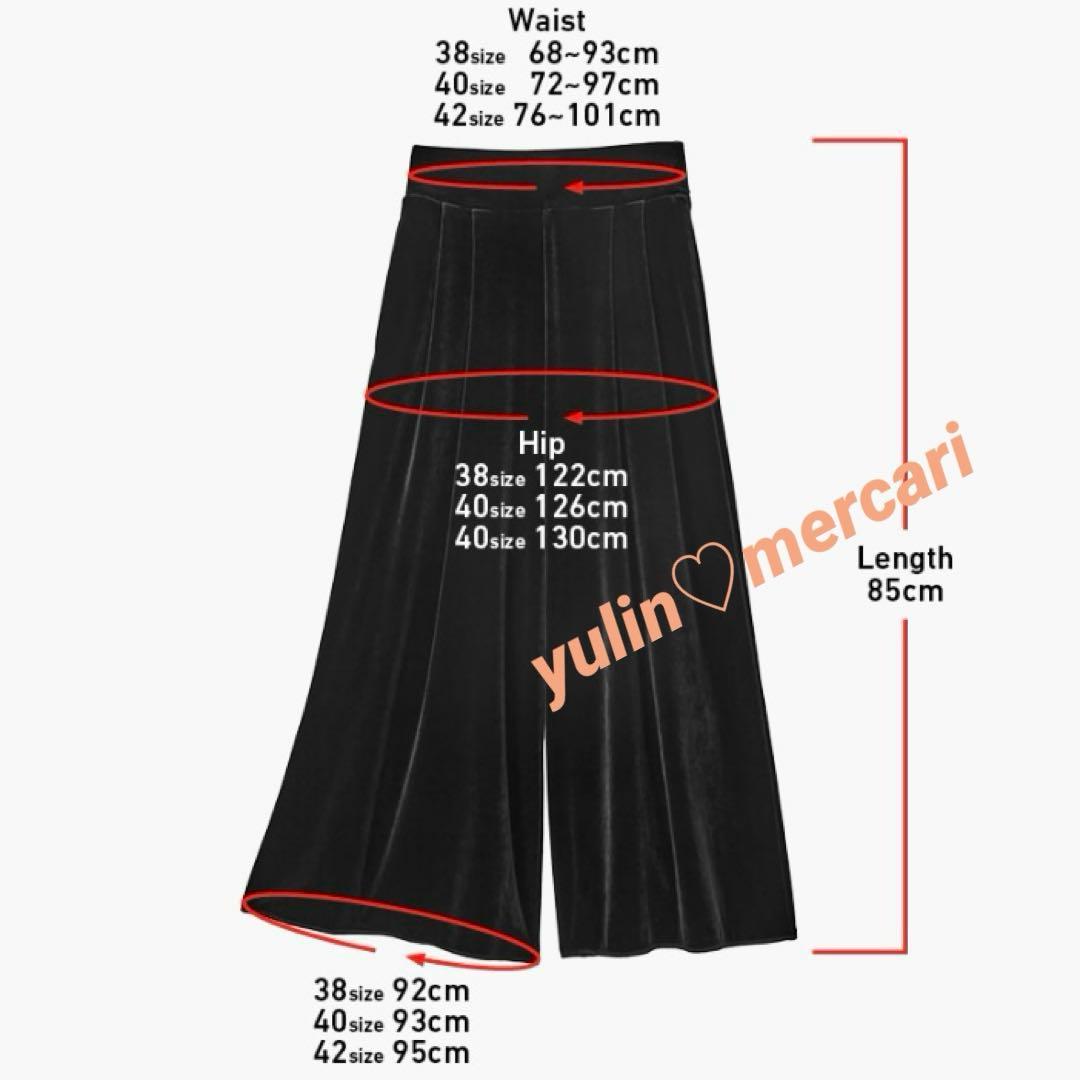 2025年♡美品♡DAISY LIN\"キューティーヒップベロアパンツⅡ\"(黒)