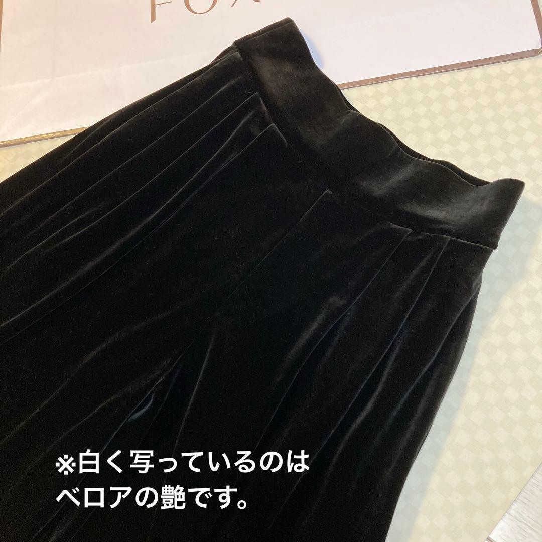 2025年♡美品♡DAISY LIN\"キューティーヒップベロアパンツⅡ\"(黒)