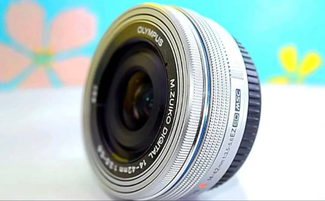 ★OLYMPUS パンケーキズームレンズ★14-42mm EZ★