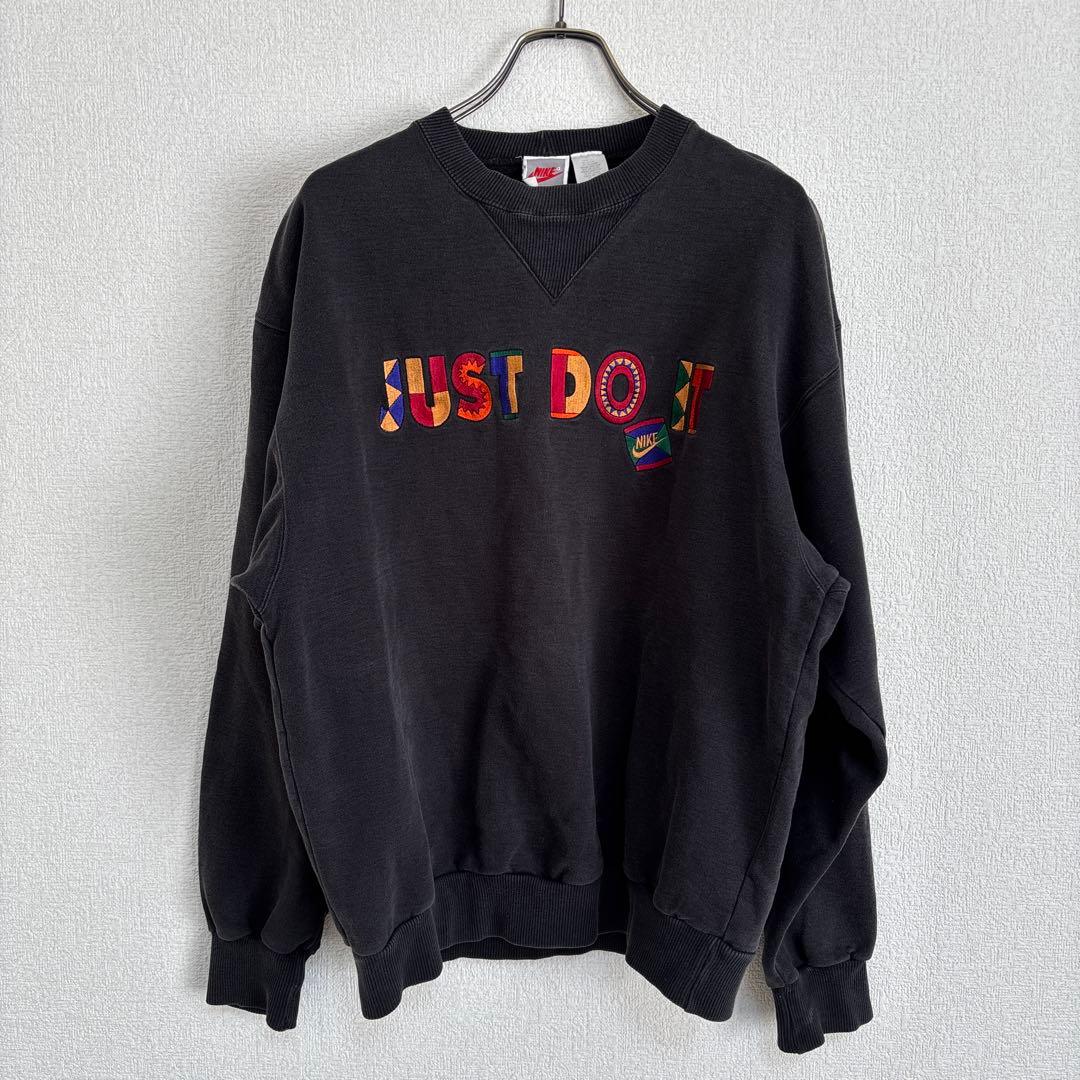 S00008 NIKE 刺繍ロゴ スウェットシャツ トレーナー