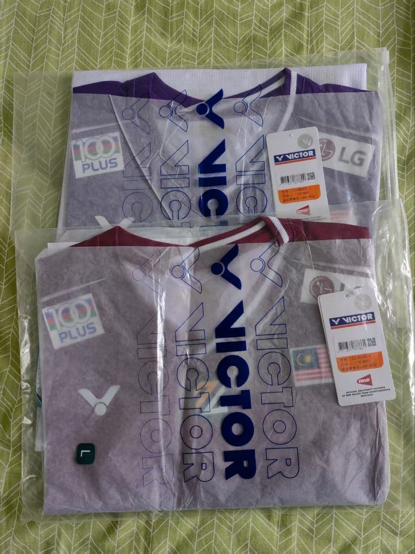 VICTOR公式限定LZJ選手モデル マレーシア代表 選手支給ウェアYONEX