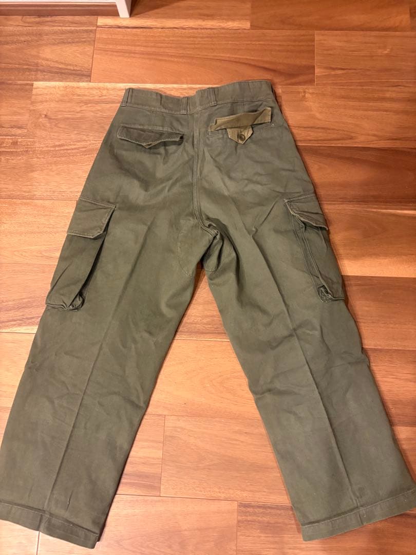 値下げしました！M47 後期 11サイズ カーゴパンツ ヘリンボーン カーキ