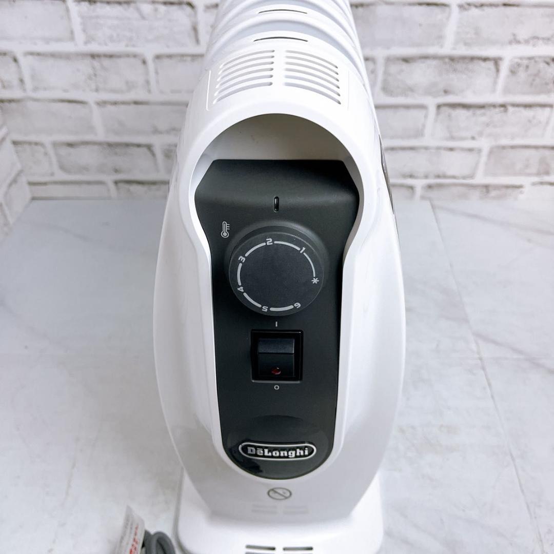 【良品】デロンギ ミニオイルヒーター NJ0505E ゼロ風暖房 オイルヒーター