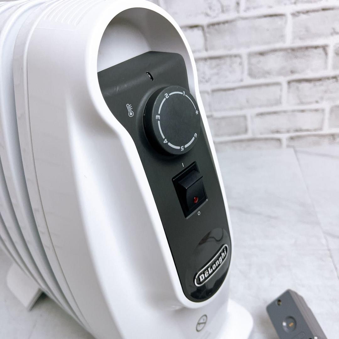 【良品】デロンギ ミニオイルヒーター NJ0505E ゼロ風暖房 オイルヒーター