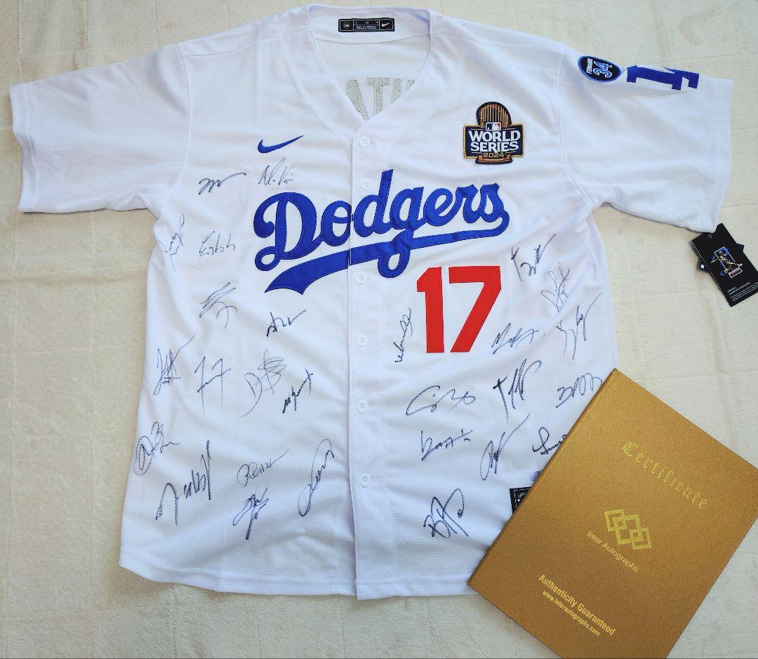 ロサンゼルスドジャース サイン入りユニフォーム 大谷翔平 山本由伸 他