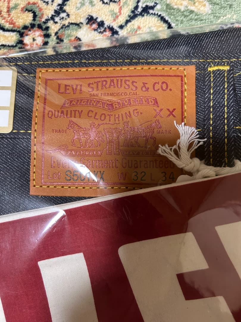 パンツ LEVI'S VINTAGE CLOTHING S501XX 1944 w32