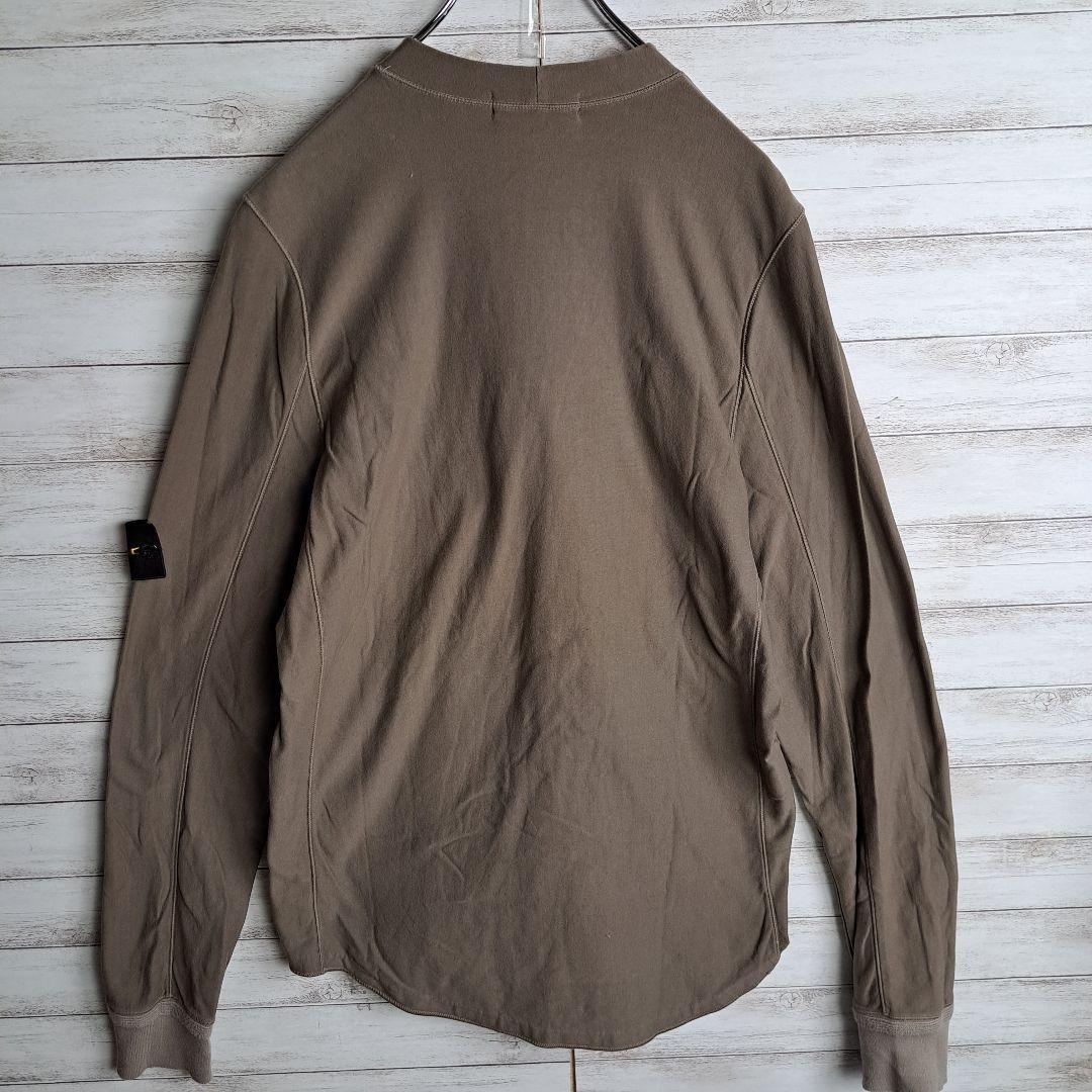 【入手困難】ストーンアイランド ロングTシャツ ロゴ スウェット ワッペン 勲章