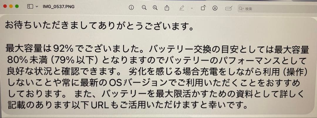 【美品】iPad Wi-Fiモデル 64GB　本体バッテリー最大容量92%