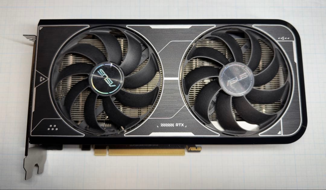 ASUS Dual RTX 3060 Ti OC 8GB GDDR6X 【中古】