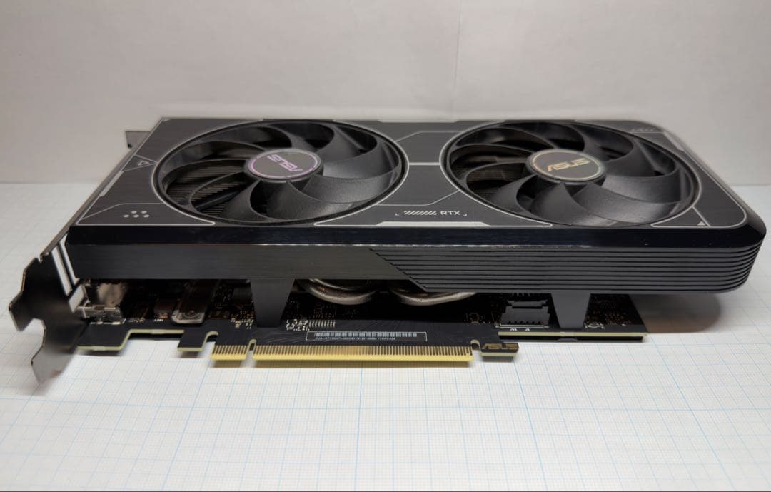 ASUS Dual RTX 3060 Ti OC 8GB GDDR6X 【中古】