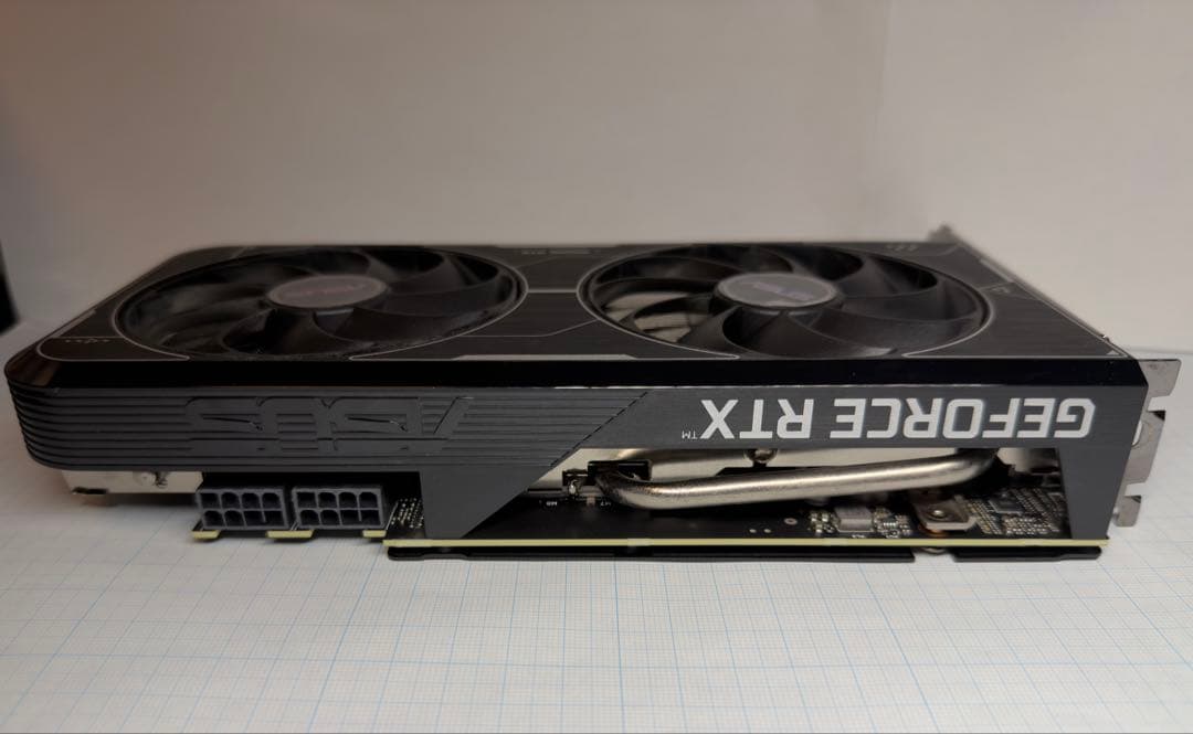 ASUS Dual RTX 3060 Ti OC 8GB GDDR6X 【中古】