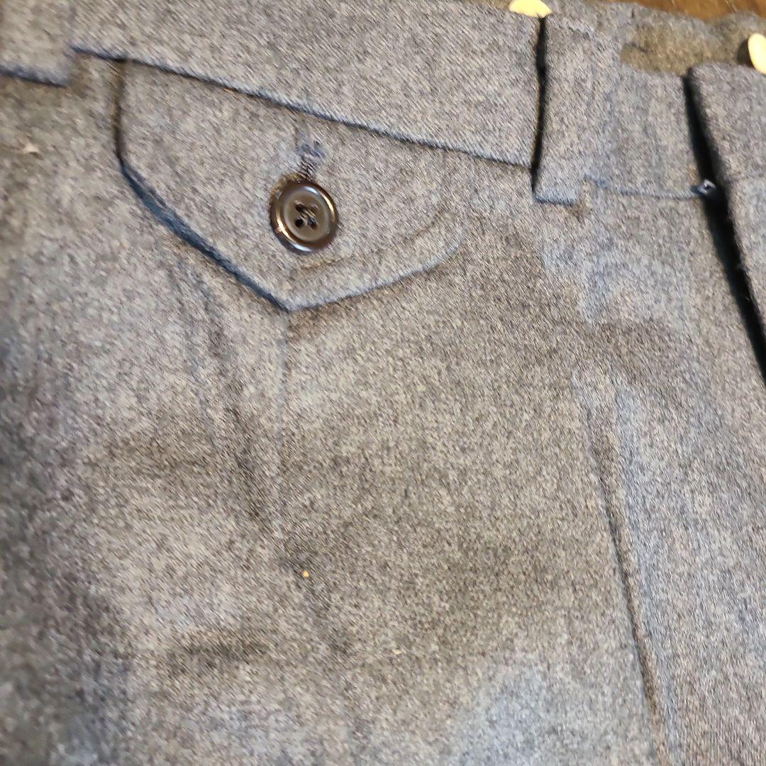 90S Polo by RalphLauren グレー ウール パンツ 84