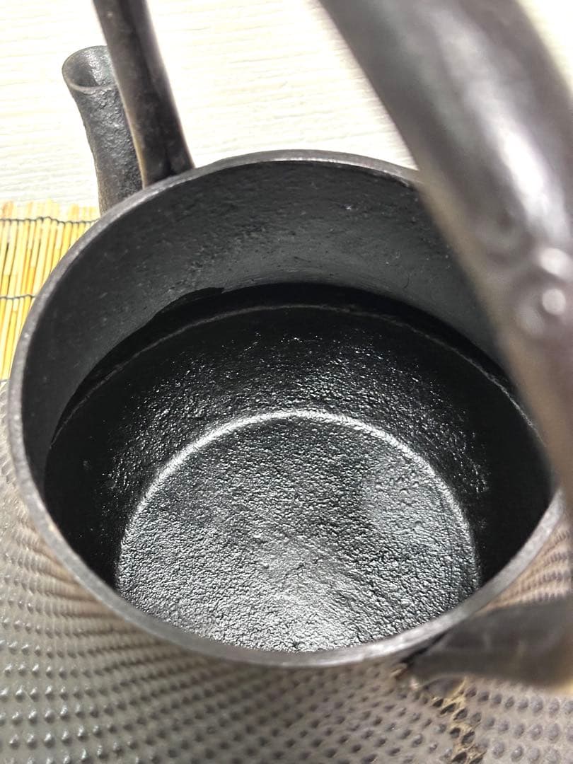 未使用品、タグ付　南部成龍堂鋳　及川光正　斎峰造　３０型　南部鉄瓶　南部鉄器