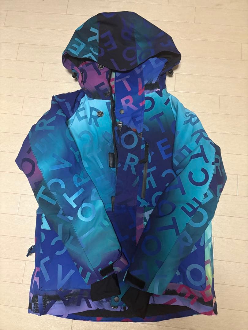 (専用)VECTOR マルチカラー スノーボードウェア 上下セット　XS