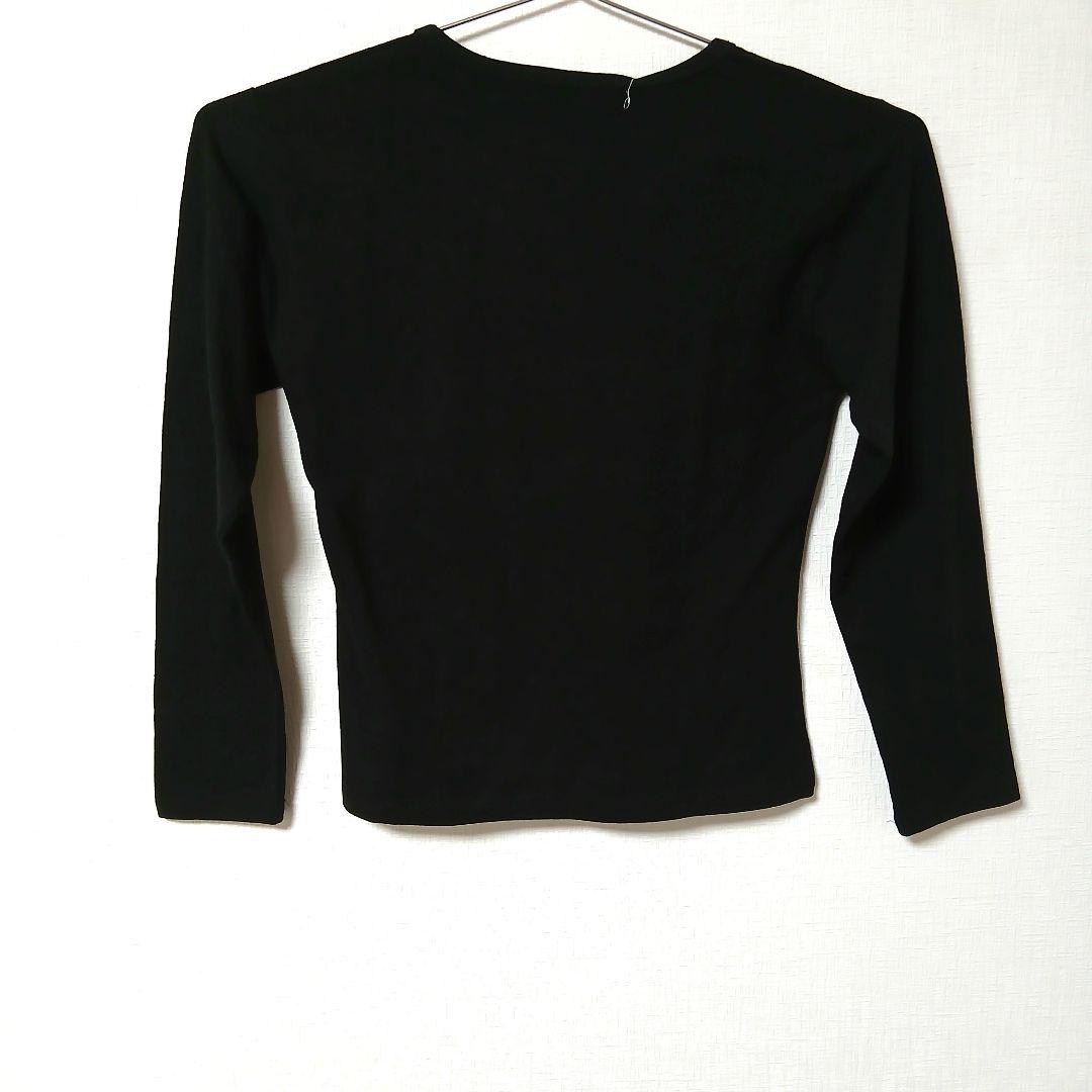 VERSACEヴェルサーチ カットソー ロンT メデューサ ロゴ刺繍