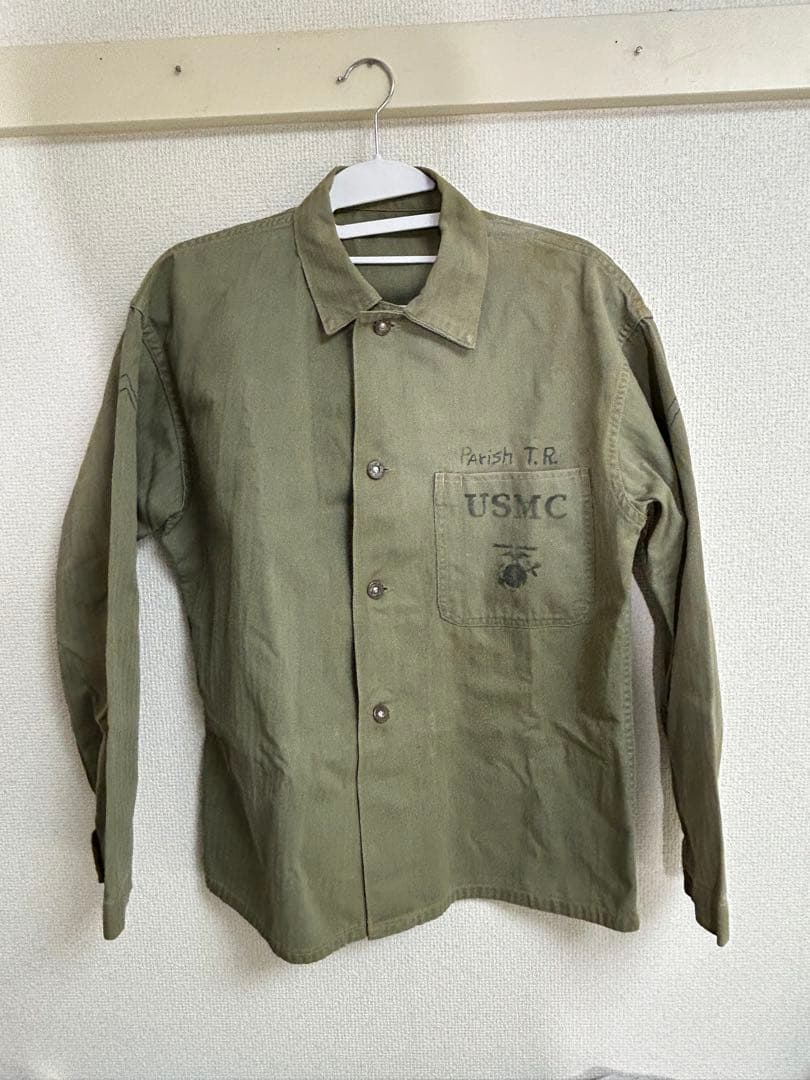 40's USMC P41 HBTジャケット 【実物・破れあり】