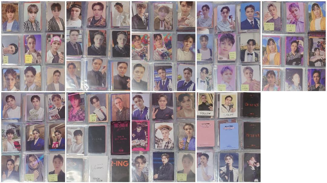 SEVENTEEN セブチ　バーノン　トレカ 130枚以上　バラ売り5枚〜