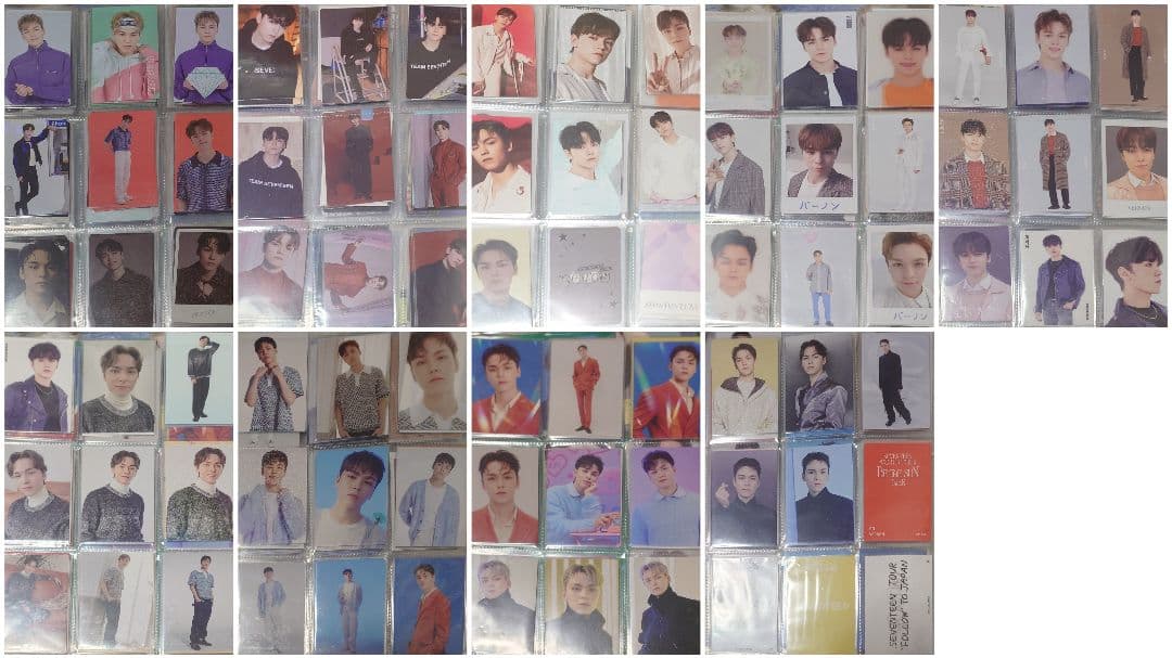 SEVENTEEN セブチ　バーノン　トレカ 130枚以上　バラ売り5枚〜