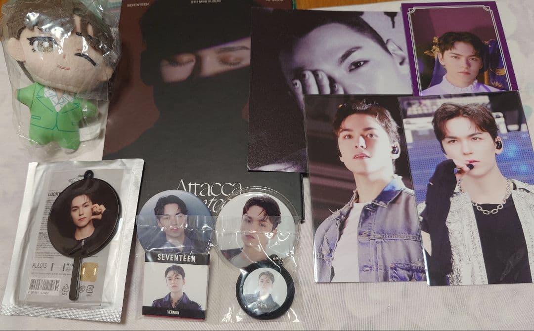 SEVENTEEN セブチ　バーノン　トレカ 130枚以上　バラ売り5枚〜