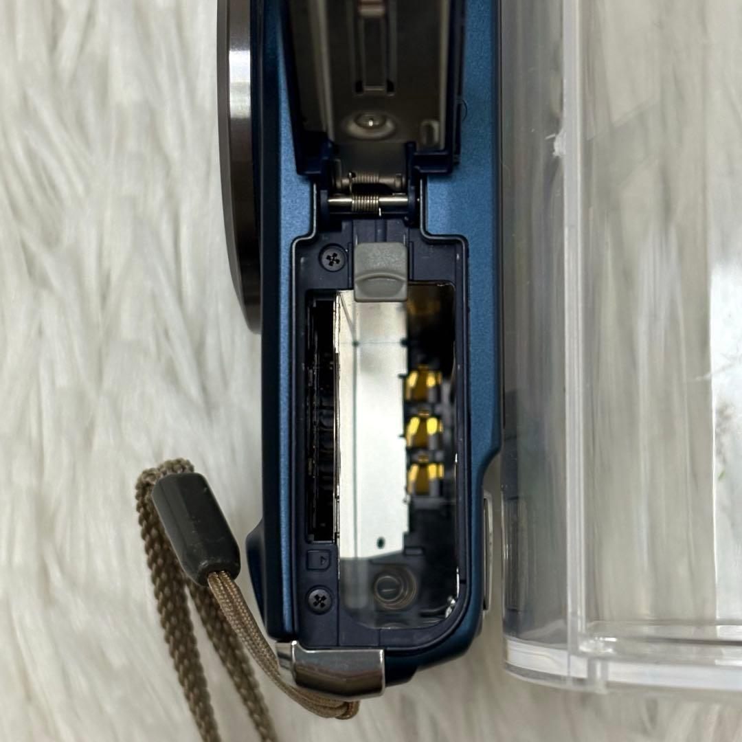 CASIO カメラ　EX-H10 充電器　ブルー　説明書 コンデジ　動作品