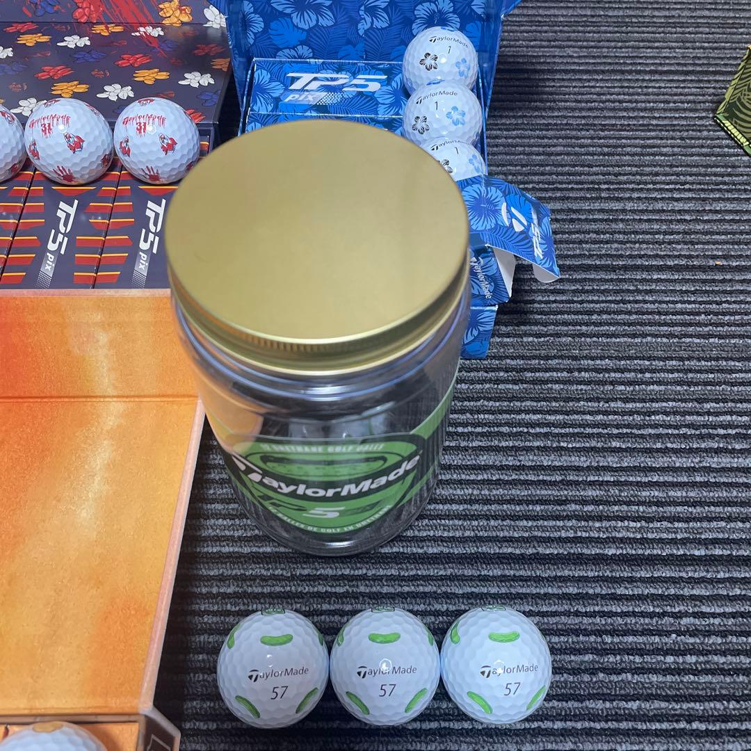 TaylorMade TP5 TP5x pix限定品ゴルフボール 全100球