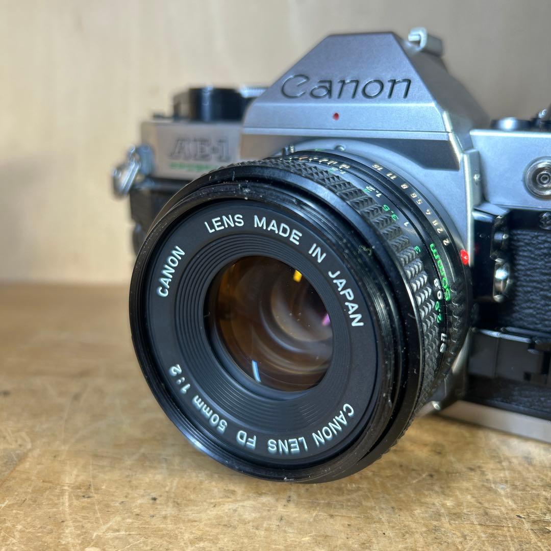 Canon AE-1 P+FD 50 f2.0 鳴きなし完動外観極美品